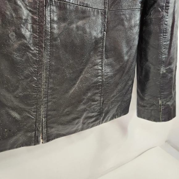 Wilson's Leather Pele Studio Leather Jacket Thinsulate Womens Small - Picture 7 of 16